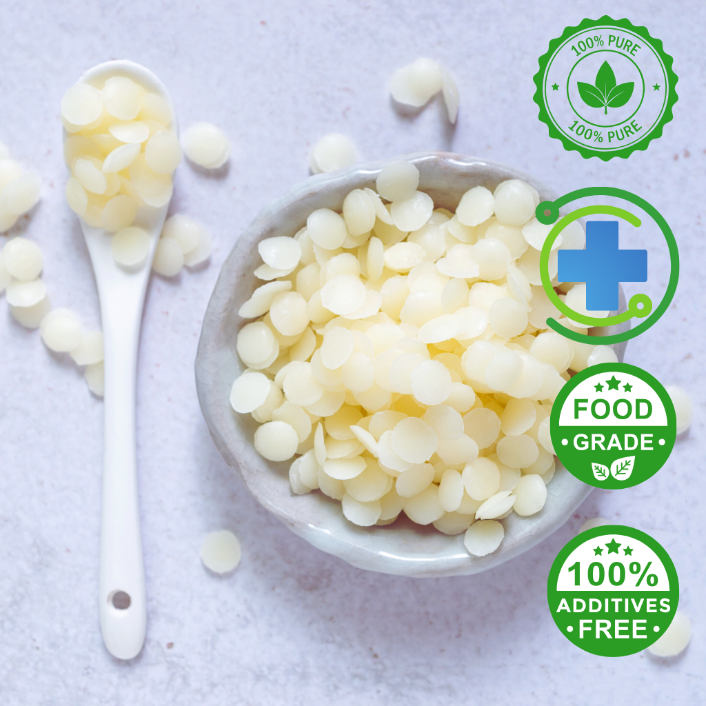 WHITE BEESWAX -COSMETIC/FOOD GRADE