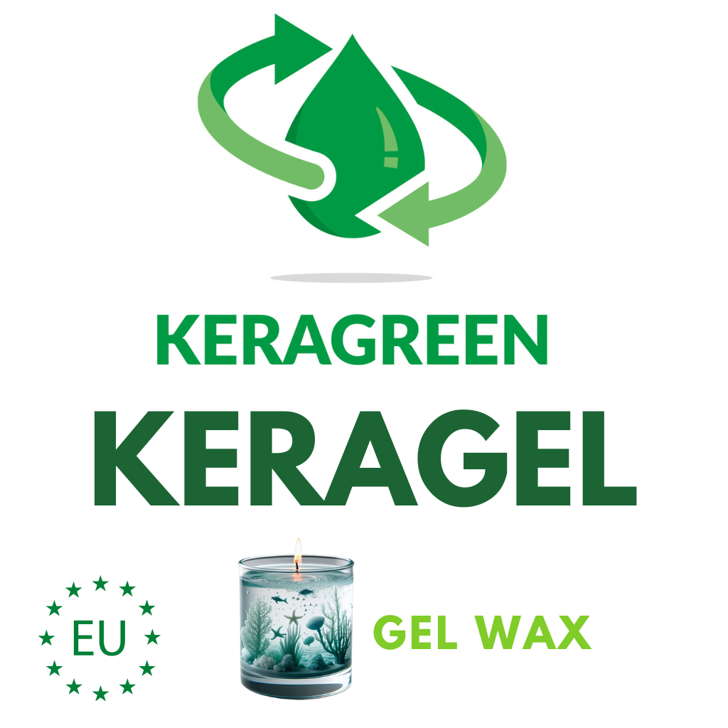 Keragel - gel de bougie en cristal clair